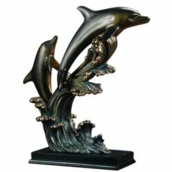 Two Dolphin Statue - Simply Gorgeous