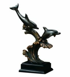 Two Dolphins - Riding The Waves