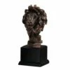 Lion Bust - Bronze