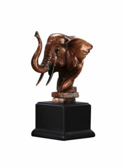 Lucky Elephant Bust