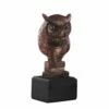 Owl Bronze Bust