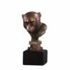 Monkey Bronze Bust
