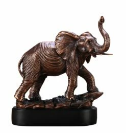Happy, Joyful Elephant Statue