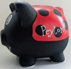 Lady Bug Piggy Bank -Gift Sales 2024 lady bug peyton