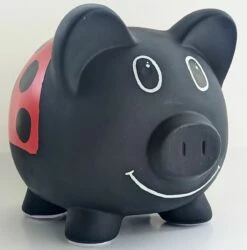 Lady Bug Piggy Bank -Gift Sales 2024 lady bug right 2