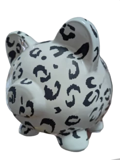 Snow Leopard Piggy Bank