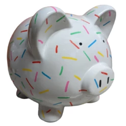 Confetti Piggy Bank - Let's Celebrate!