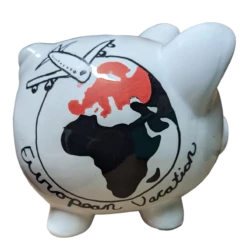 Europe Vacation Piggy Bank