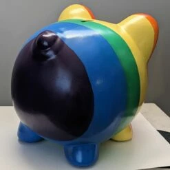 Rainbow Piggy Bank - You're A Rainbow