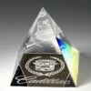 Pyramid Crystal Paperweight - 2" $15.95, 2-1/2" $18.95, 3" $21.95