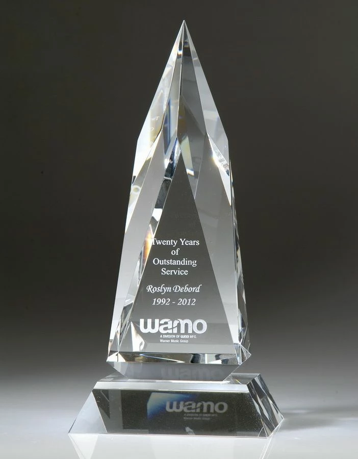 Zenith Crystal Award 8" $72.95, 10" $119.95, 11" $182.95 1 Zenith Crystal Award 8" $72.95, 10" $119.95, 11" $182.95