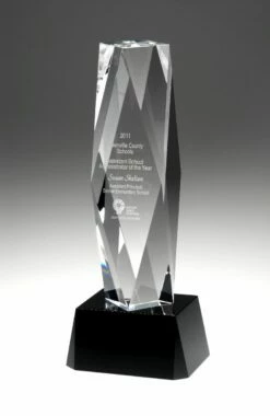 Monarch Crystal Award 8" $99.95, 10" $119.95, 12" $139.95 No Base