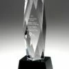 Monarch Crystal Award | With Base 8" $149.95 10" $169.95, 12" $189.95