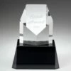 Pentagon Crystal Award  3" $29.95, 4" $39.95, 5" $49.95, 6" $59.95, 7" $69.95 NO BASE