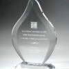 Flame Crystal Award 7" $99.95, 8" $139.95, 10" $169.95