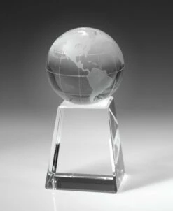 Globe On Tall Base - 60 Mm $39.95, 80 Mm $69.95, 110 Mm $109.95