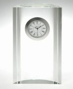 Mirage Crystal Clock  6" $89.95, 7", $99.95, 8" $109.95