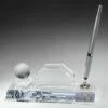 Globe Pen Set & Business Card Holder