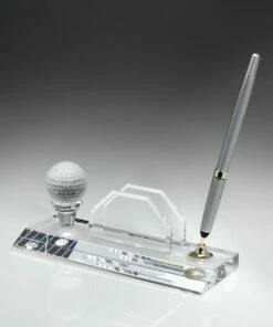 Crystal Golf Ball Pen Set 8" NAME?