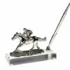 Jockey On Horse Pen Set