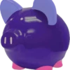 Purple Custom Piggy Bank 10"