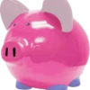 Pink Custom Piggy Bank Jumbo