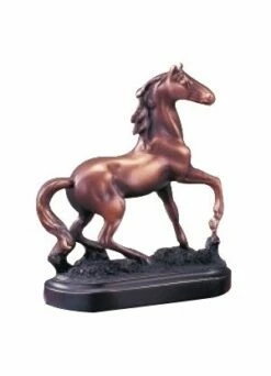 Frolicking Horse Statue
