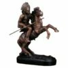 Native Indian Chief On Horse Statue