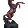 Rearing Horse Statue - Realistic Detail