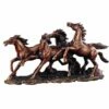 Awesome Four Horse Sculpture