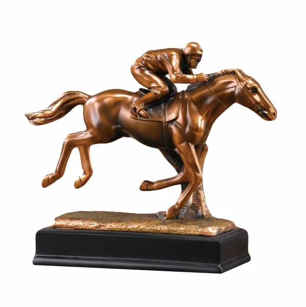 Racing To Win Horse Statue 1 Racing To Win Horse Statue