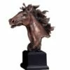 Bronze Horse Bust