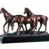 Together. Three Horse Statue