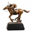 Racing Jockey Statue