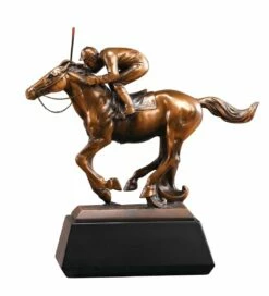 Racing Jockey Statue