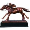 Horse Racing Statue - Jockey Astride