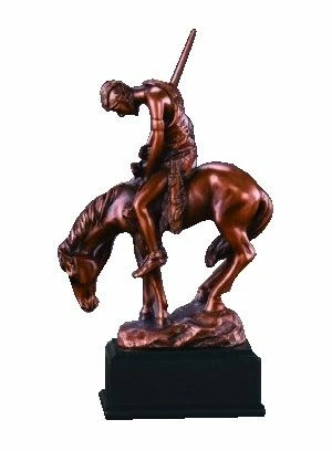 End Of Trail - Indian Warrior Horse Sculpture 1 End Of Trail - Indian Warrior Horse Sculpture