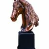 Horse Bust At Attention