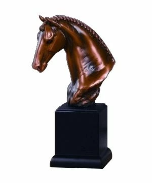 Braided Mane Horse Bust 1 Braided Mane Horse Bust