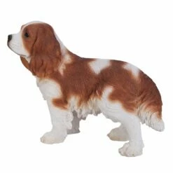 King Charles Spaniel Dog Statue BIG -Gift Sales 2024 pt8011 left