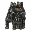 Black Bear Family Statue