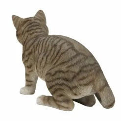 American Shorthair Cat Statue - Playful Kitten -Gift Sales 2024 pt8221 rear