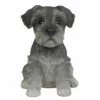 Mini Schnauzer Dog Statue