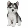 Husky Puppy Statue
