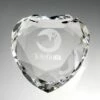 Heart Paperweight 3" Logo?