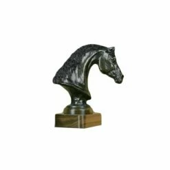 Arabian Head In Bronze - Elegant