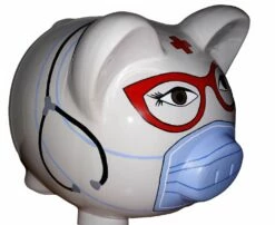 Nurse Piggy Bank -Gift Sales 2024 sv7809