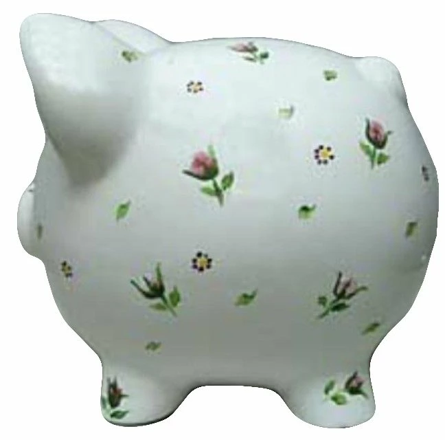 Scattered Flowers Piggy Bank 2 Scattered Flowers Piggy Bank - Image 2