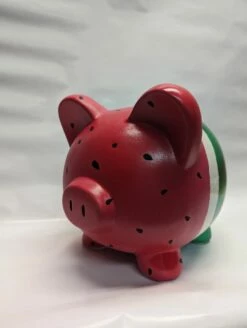 Watermelon Piggy Bank - Exclusive Design -Gift Sales 2024 watermelon face
