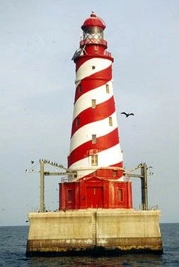 White Shoal Lighthouse Michigan 1 White Shoal Lighthouse Michigan